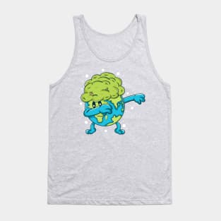 Dabbing Earth Cool Earth Day Shirt for Kids and Toddlers Tank Top